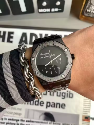 "Who Cares, I'm Already Late" Watch