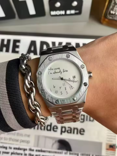 "Who Cares, I'm Already Late" Watch